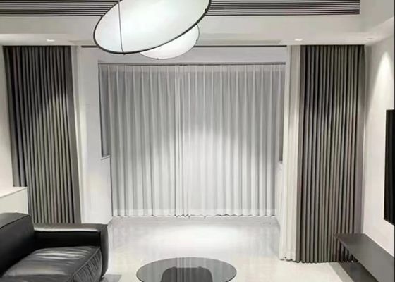 Σύγχρονος εύκαμπτος διευθετήσιμος συσκότισης κουρτινών τύπων ξενοδοχείων βελούδου