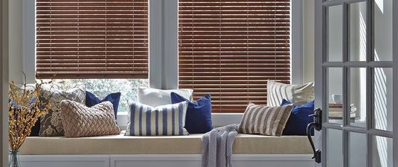 Στερεό ξύλινο παράθυρο Drapes, ενετικοί τυφλοί γραφείων μπαμπού απόδειξης σκόνης