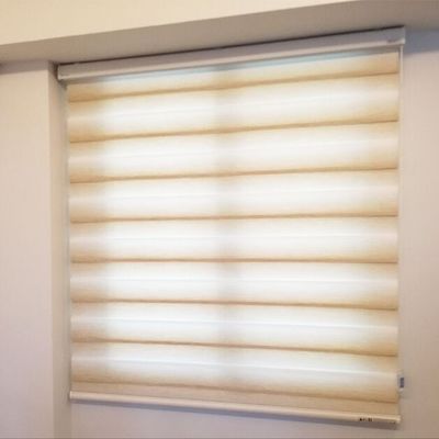 Ευφυές μηχανοποιημένο παράθυρο Drapes, ρωμαϊκές σκιές γραφείων συσκότισης για την κρεβατοκάμαρα γραφείων