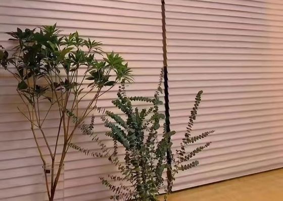 Όμορφος τριπλός τυφλός ηλεκτρικός κουρτινών Λα Shangri για το γραφείο