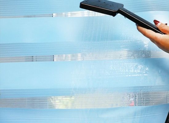 Οριζόντια κυλώντας ζέβρα τυφλή κουρτίνα για την κρεβατοκάμαρα καθιστικών