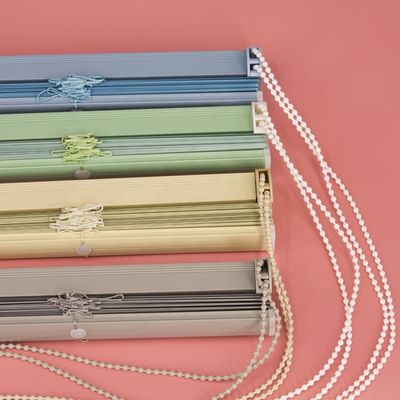 Επίπεδο παράθυρο Drapes, χειρωνακτικός ενετικός τυφλός γραφείων πιάτων αργιλίου ελέγχου