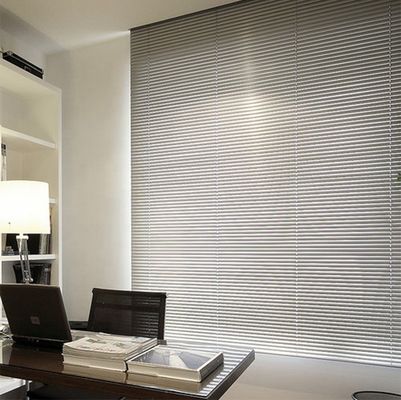 Επίπεδο παράθυρο Drapes, χειρωνακτικός ενετικός τυφλός γραφείων πιάτων αργιλίου ελέγχου