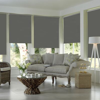 PVC πολυεστέρα γραφείων παραθύρων αδιάβροχη UV προστασία ύφους Drapes ζέβρα