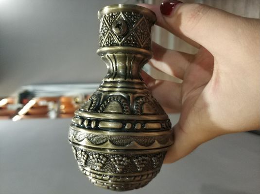 Μέταλλο 28mm χρώματος χαλκού χαλκού εξαρτήματα κουρτινών καλυμμάτων τελών ράβδων κουρτινών
