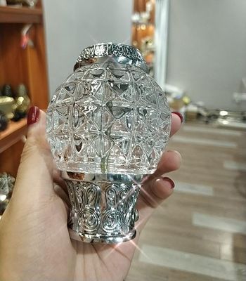 Εξαρτήματα ράβδων κουρτινών κρυστάλλου μετάλλων 28mm εργοστασίων άμεσα χονδρικά 16/19mm