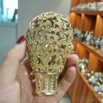 χονδρικά κουρτινών ράβδων τιμών χρυσά χρώματος μετάλλων τελών εξαρτήματα ράβδων κουρτινών καλυμμάτων finial