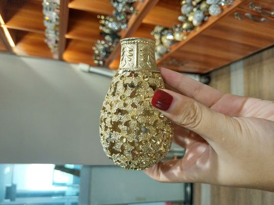χονδρικά κουρτινών ράβδων τιμών χρυσά χρώματος μετάλλων τελών εξαρτήματα ράβδων κουρτινών καλυμμάτων finial