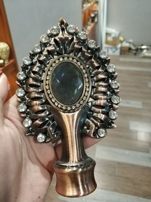 Μπορέστε να είστε προσαρμοσμένο κεφάλι ράβδων κουρτινών εξαρτημάτων ράβδων κουρτινών