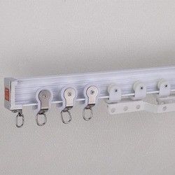 Διαδρομή κουρτινών αλουμινίου Bendable, κυρτή ράγα κουρτινών για το παράθυρο κόλπων