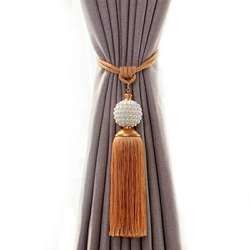 υψηλός - χρυσό διακοσμητικό σχοινί σχοινιών ποιοτικού μπλε κόκκινο βελούδου για την κουρτίνα για τις κουρτίνες και την παρέκκλιση