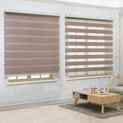 Slat 610gsm αργιλίου κουρτίνες 60mm τύπων ξενοδοχείων αντι UV υλικό πολυεστέρα PVC