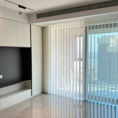 Διευθετήσιμη εύκαμπτη κάθετη ελαφριά διαβίβαση κουρτινών τυφλών για τα ξενοδοχεία