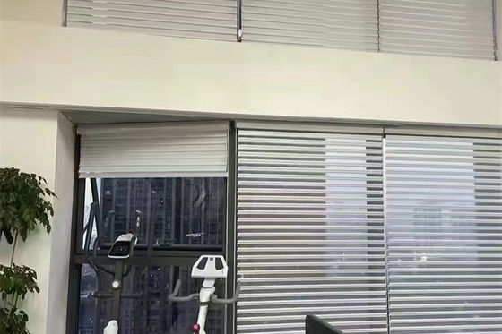 Έξυπνος ηλεκτρικός κυματισμός κουρτινών Λα Shangri που διπλώνει για το καθιστικό