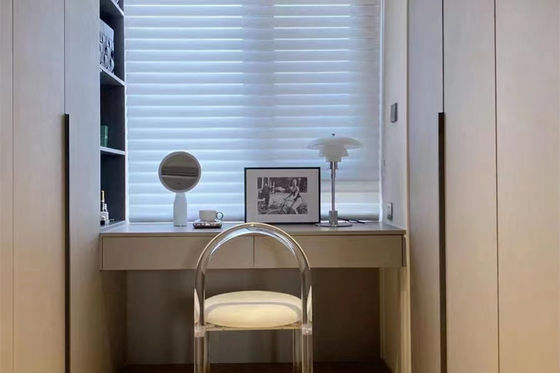 Οι κουρτίνες Λα Shangri συσκότισης πολυεστέρα στεγανοποιούν το χειρωνακτικό έλεγχο αλυσίδων