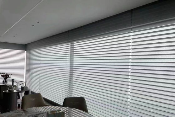 Ηλεκτρικές μηχανοποιημένες κουρτίνες Λα Shangri κυλίνδρων αδιάβροχες για εσωτερικό