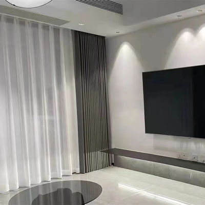 Ματ κάθετος 240cm κουρτινών ξυλάνθρακα γκρίζος έλεγχος ράβδων πλάτους τυφλών
