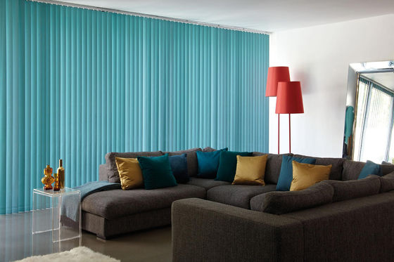 Sunshade τυφλών κουρτινών γραφείων 240cm κάθετη Sunscreen μπαλκονιών γαλλικών παραθύρων γυαλιού σκίαση λουρίδων χωρισμάτων κάθετη