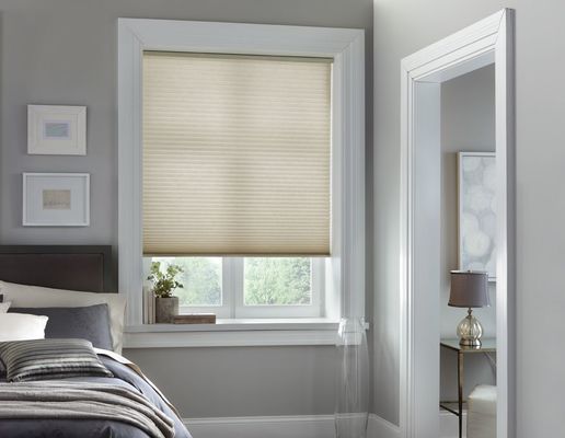 Μη διατρυπημένα παράθυρα 25mm Sunshades κυψελωτών κουρτινών λεπίδα